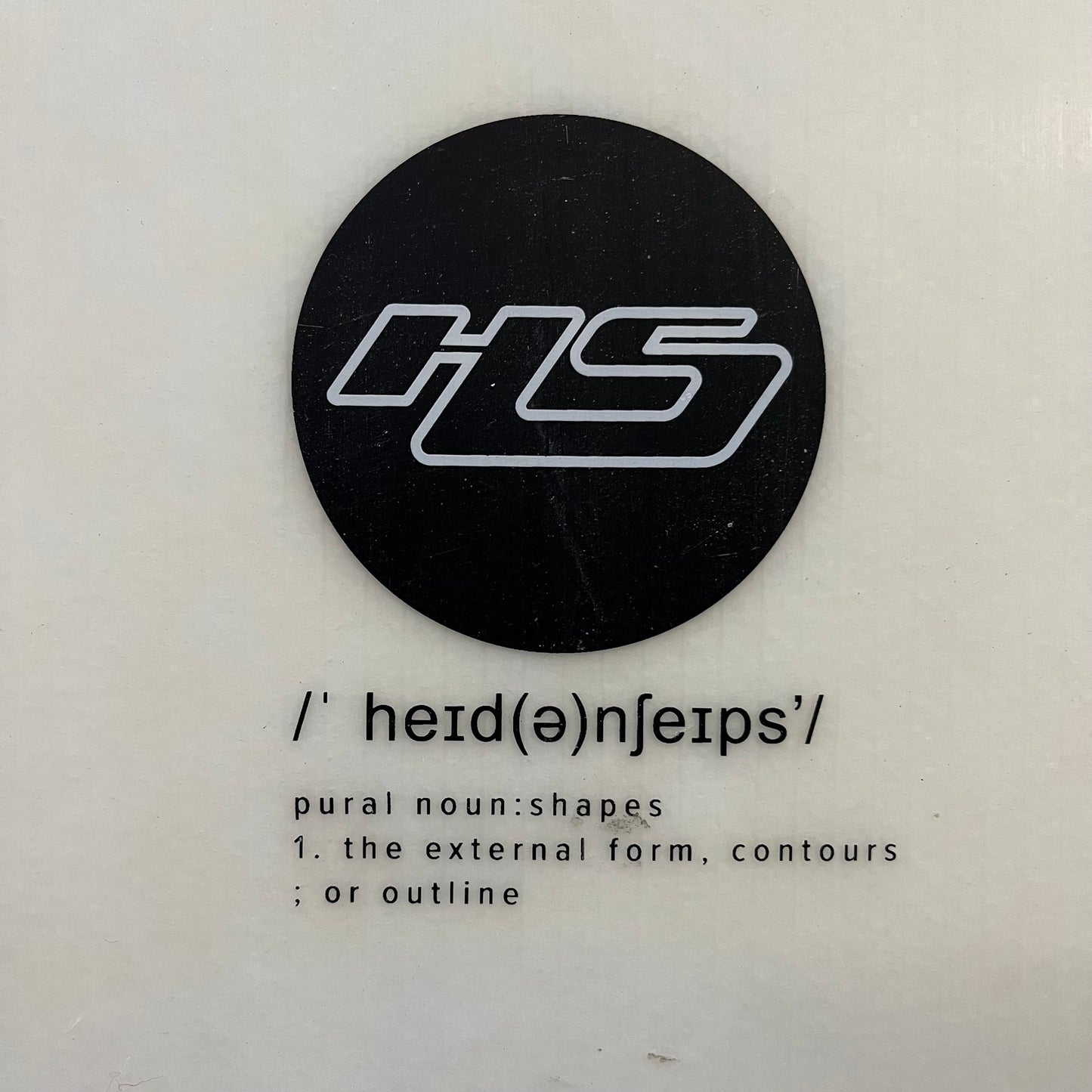 Hayden Shapes Hypto Krypto 5'7" secondhand surfboard brand logo close-up