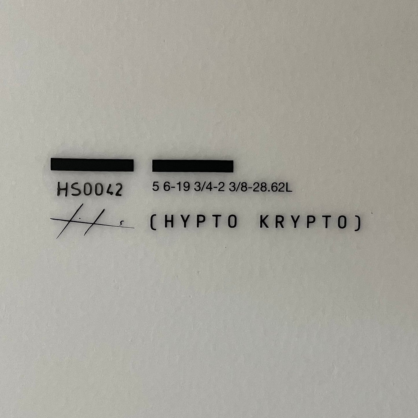 Hayden Shapes Future Flex 5'6" secondhand surfboard dimensions close-up