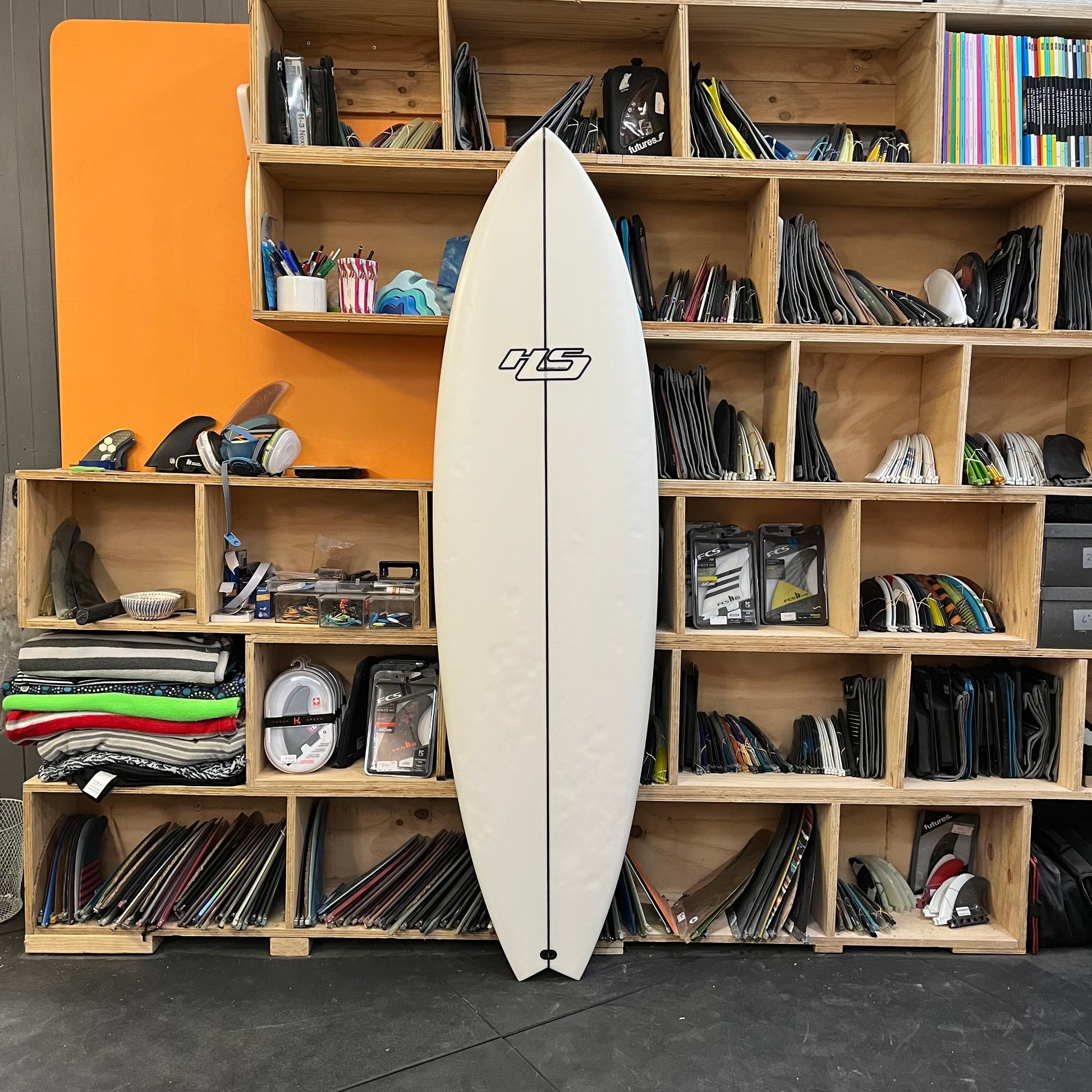 Hayden Shapes Hypto Krypto Step-up PE 6'3" secondhand surfboard top view