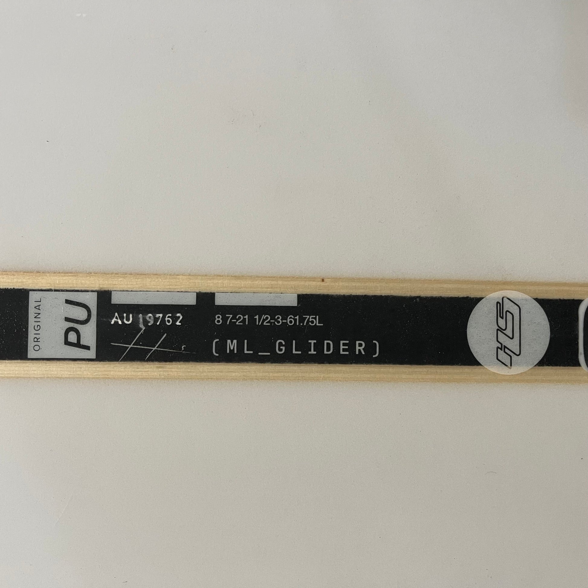 Hayden Shapes mid length glider 8'7" secondhand surfboard dimensions close-up