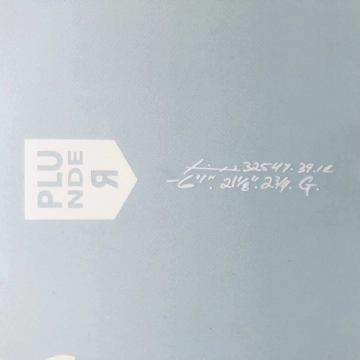 Hayden Shapes Plunder 6'1" secondhand surfboard dimensions close-up