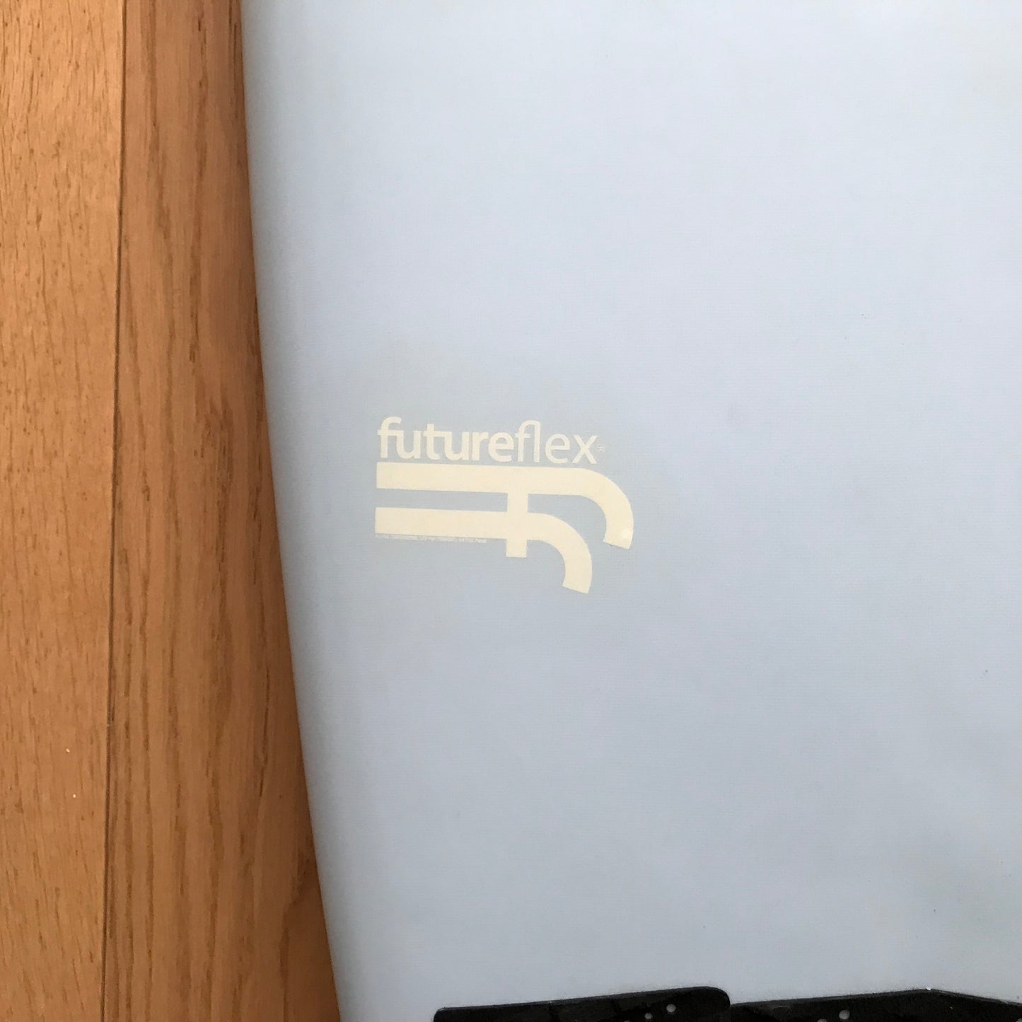 Hayden Shapes Plunder 6'1" secondhand surfboard model logo close-up