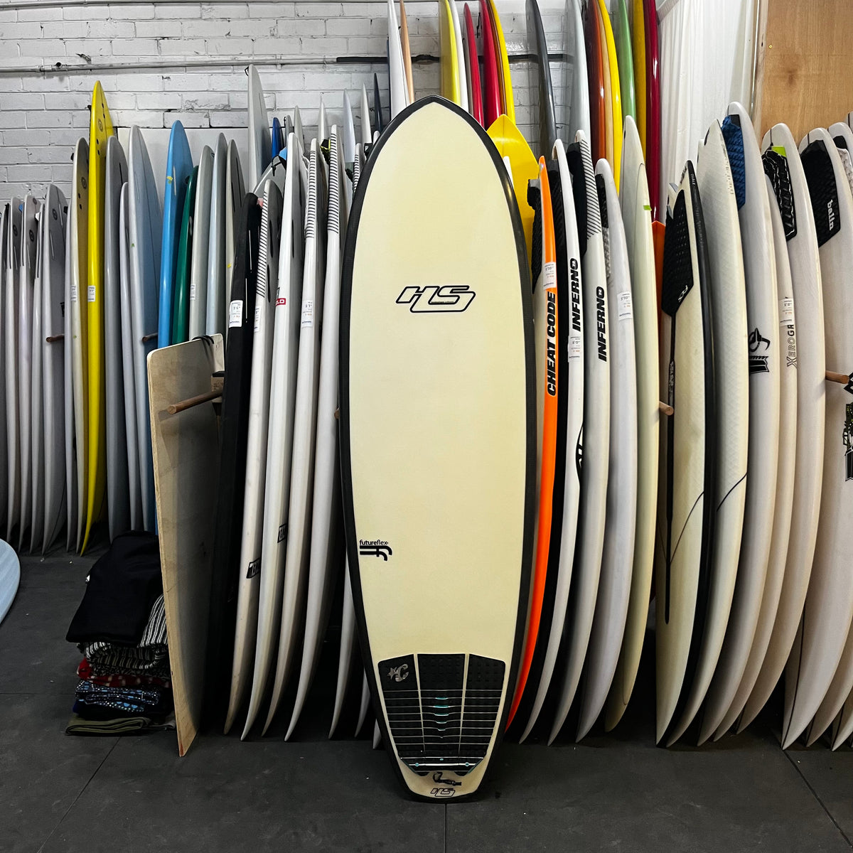 Hayden Shapes Plunder 6'2" secondhand surfboards top view
