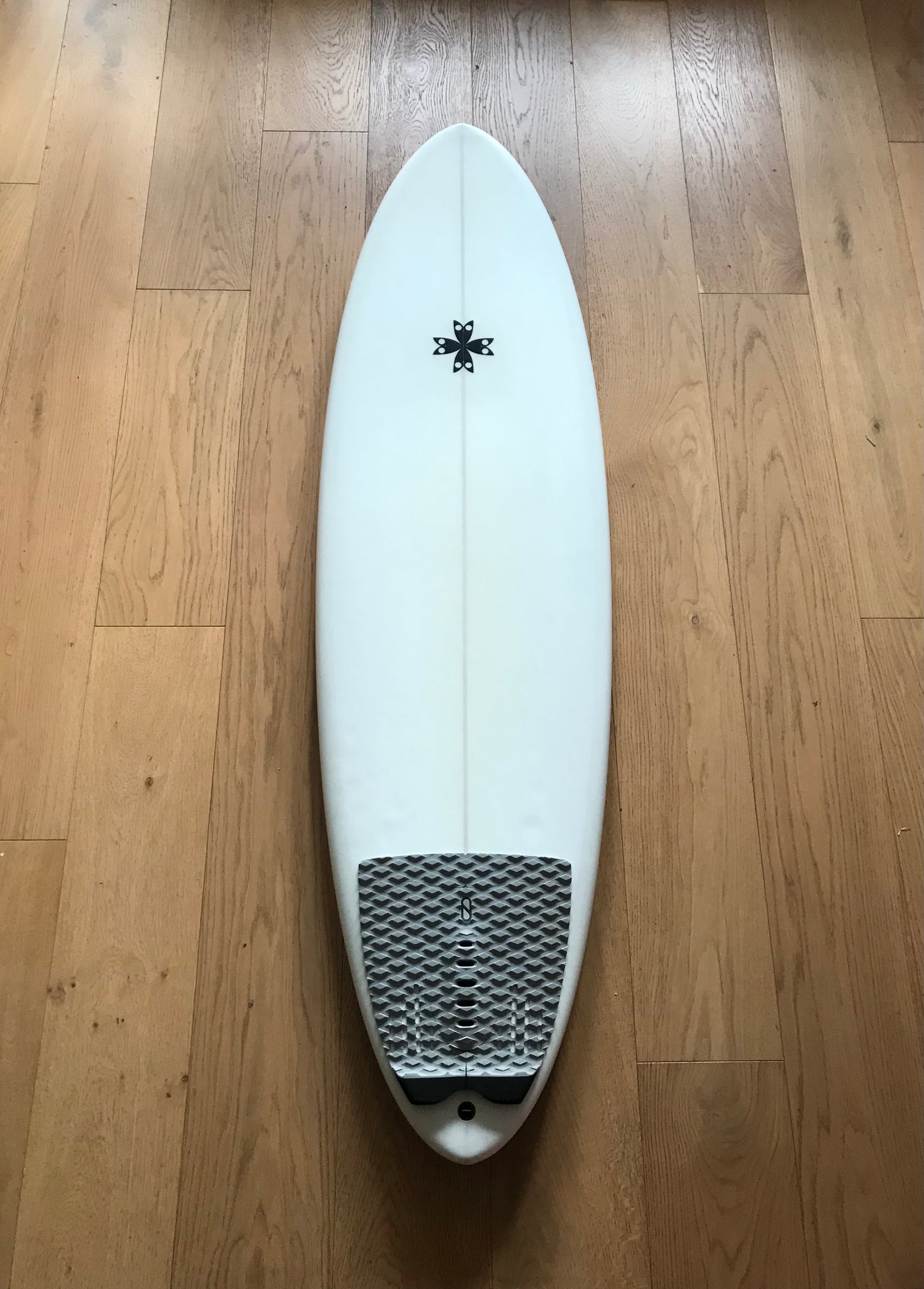 Joel Fitzgerald Surfboards Sea Gypsy 6'0" secondhand surfboard top view