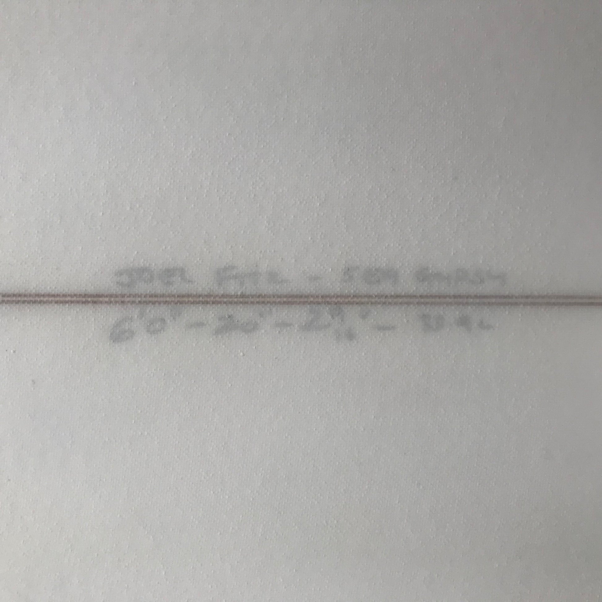 Joel Fitzgerald Surfboards Sea Gypsy 6'0" secondhand surfboard dimensions close-up