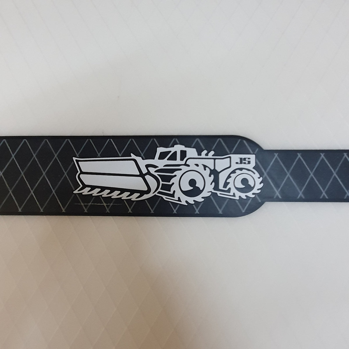 JS Black Baron Hyfi 2.0 5'9" secondhand surfboards brand logo close-up
