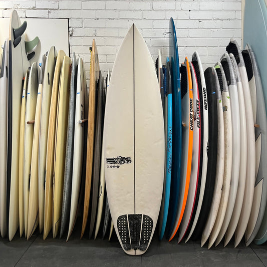 JS Industries Xero 6'4" secondhand surfboard top view