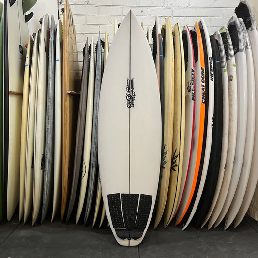 JS Industries Xero Gravity 5'8" secondhand surfboard top view