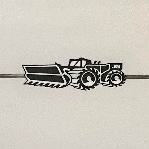 JS Industries Xero Gravity 5'8" secondhand surfboard brand logo close-up