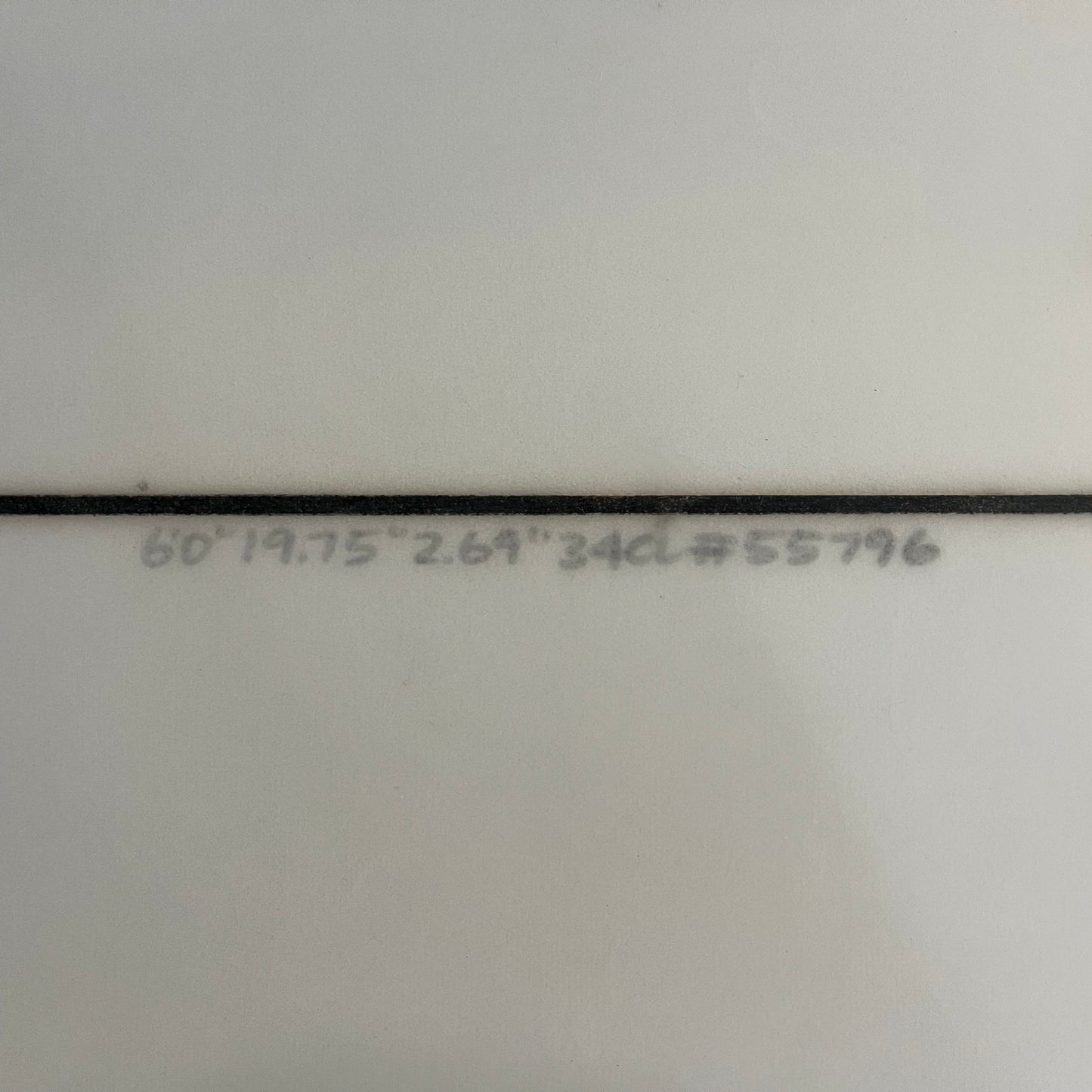 Lost Mayhem Big Rig Driver 6'0" secondhand surfboard dimensions close-up