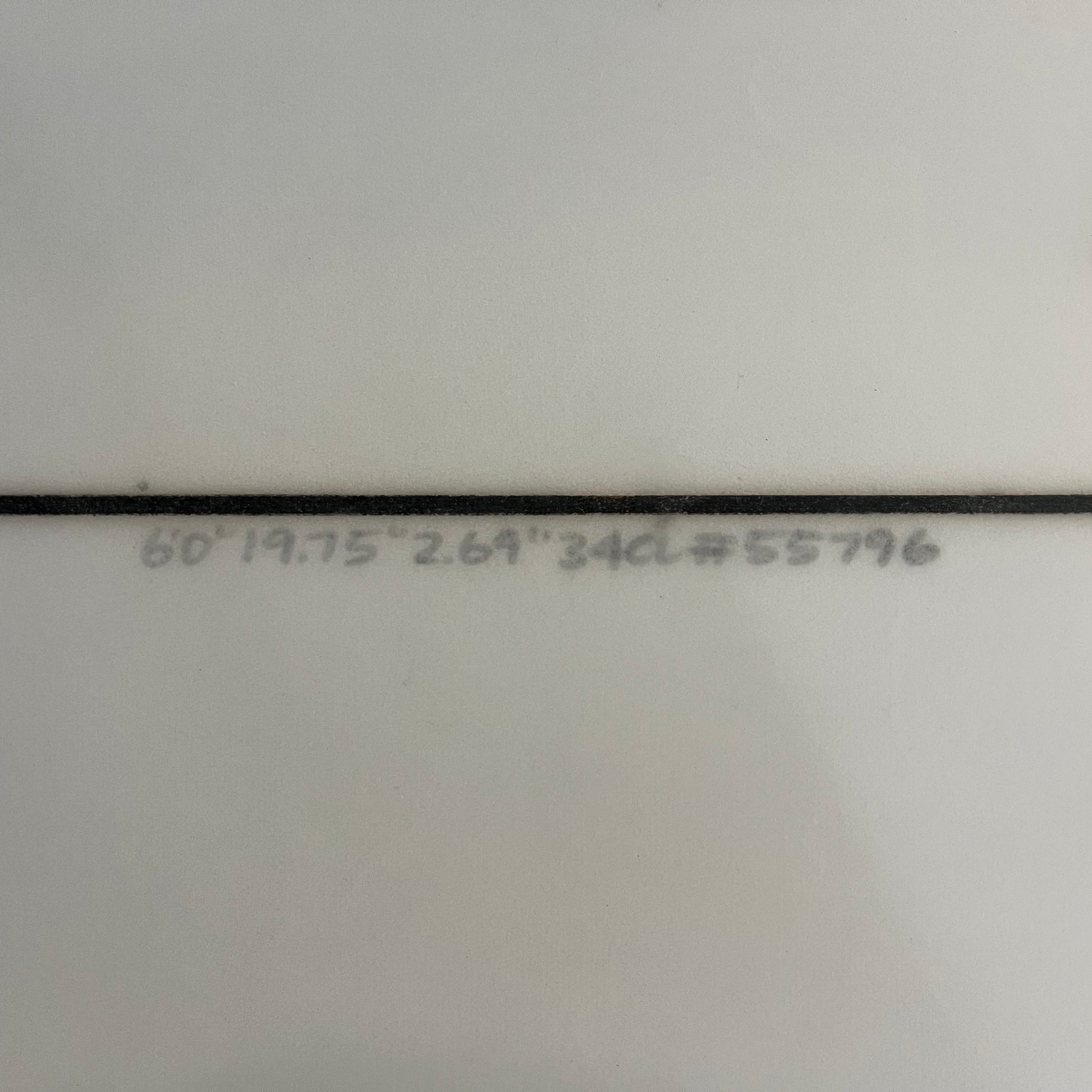 Lost Mayhem Big Rig Driver 6'0" secondhand surfboard dimensions close-up