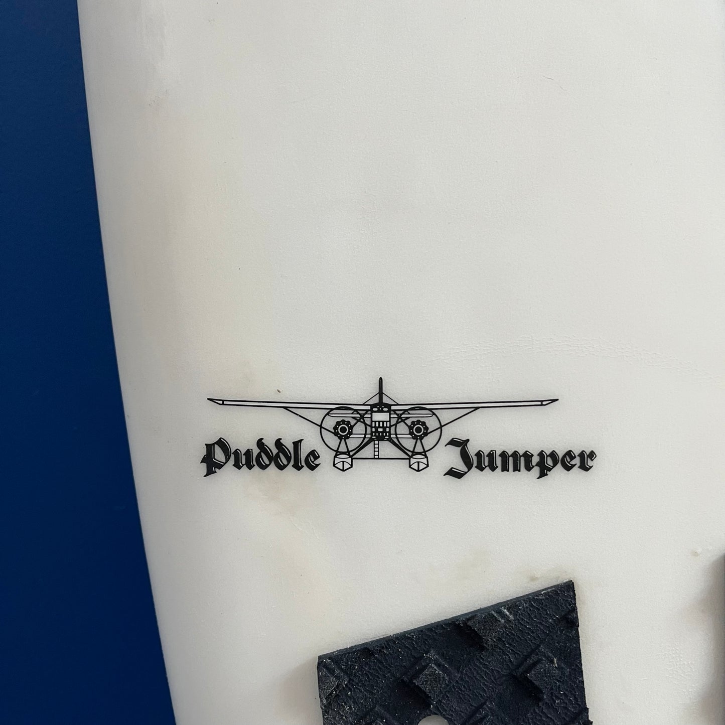 Lost Mayhem Puddle Jumper HP 6'2" secondhand surfboard model logo close-up