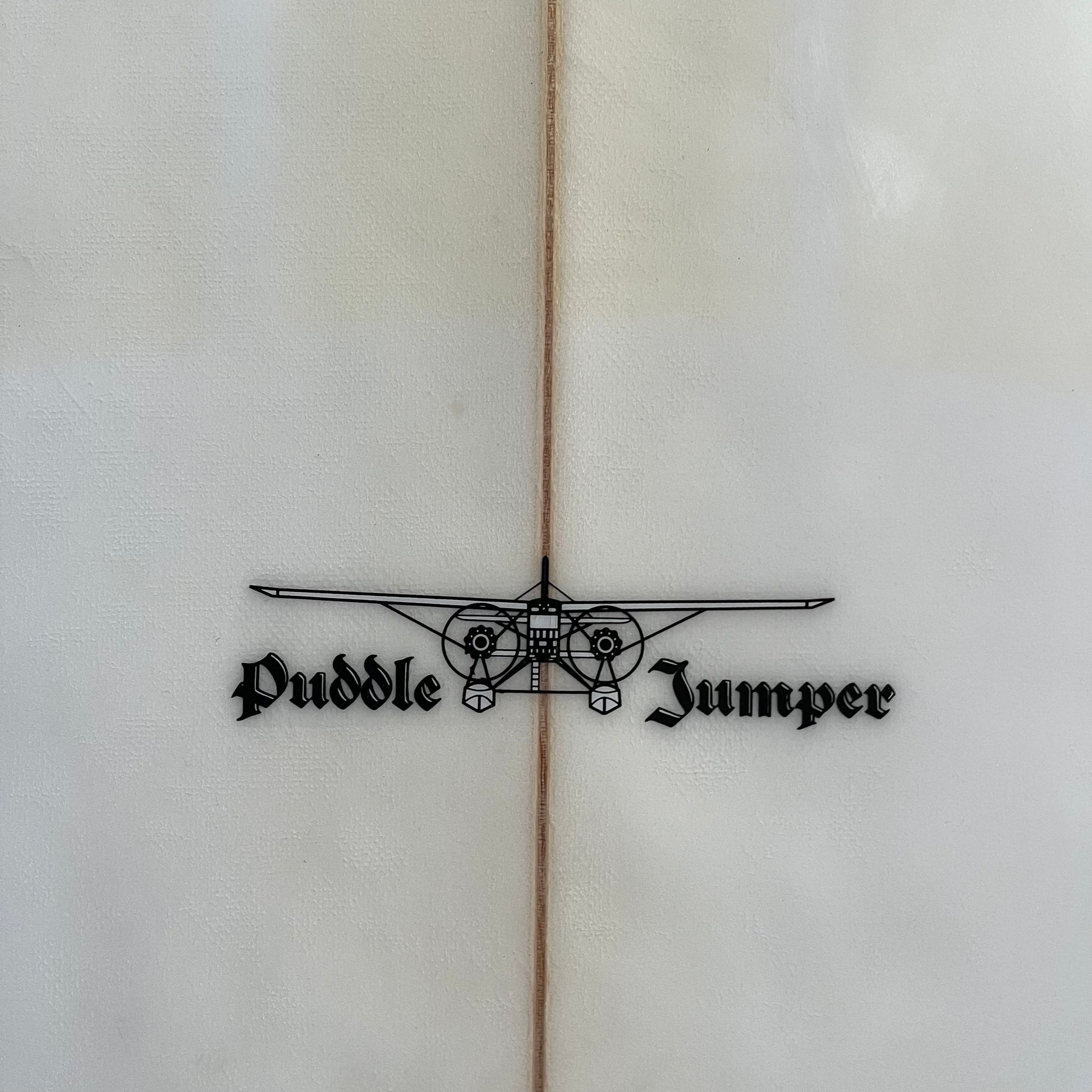 Lost Mayhem Puddle Jumper RP 5'11" secondhand surfboard model logo close-up