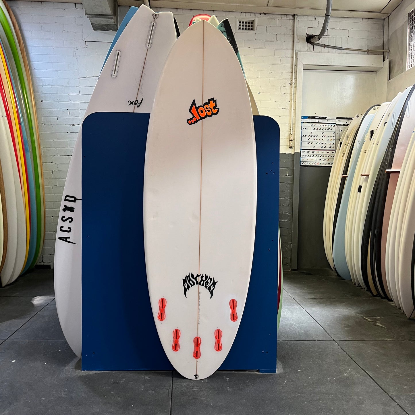 Lost Mayhem Puddle Jumper RP 5'11" secondhand surfboard bottom view