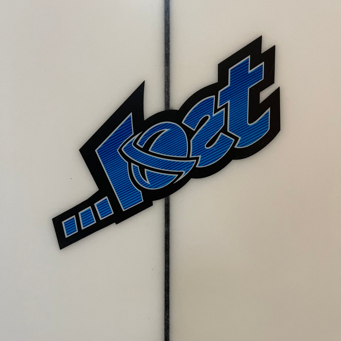 Lost Mayhem Rocket Redux 6'1" secondhand surfboard brand logo close-up