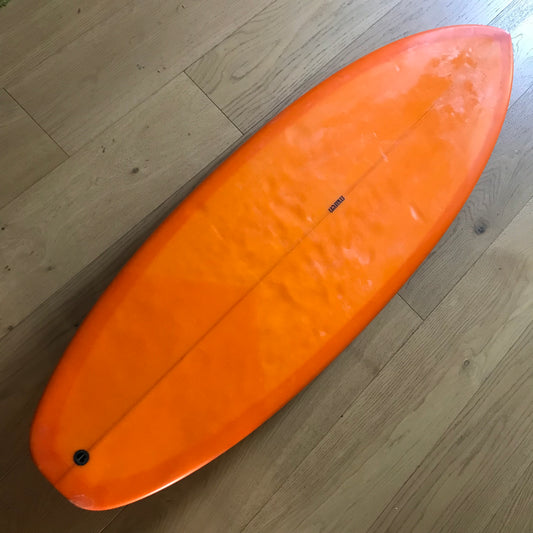 Maren quad 5'4" secondhand surfboard top view
