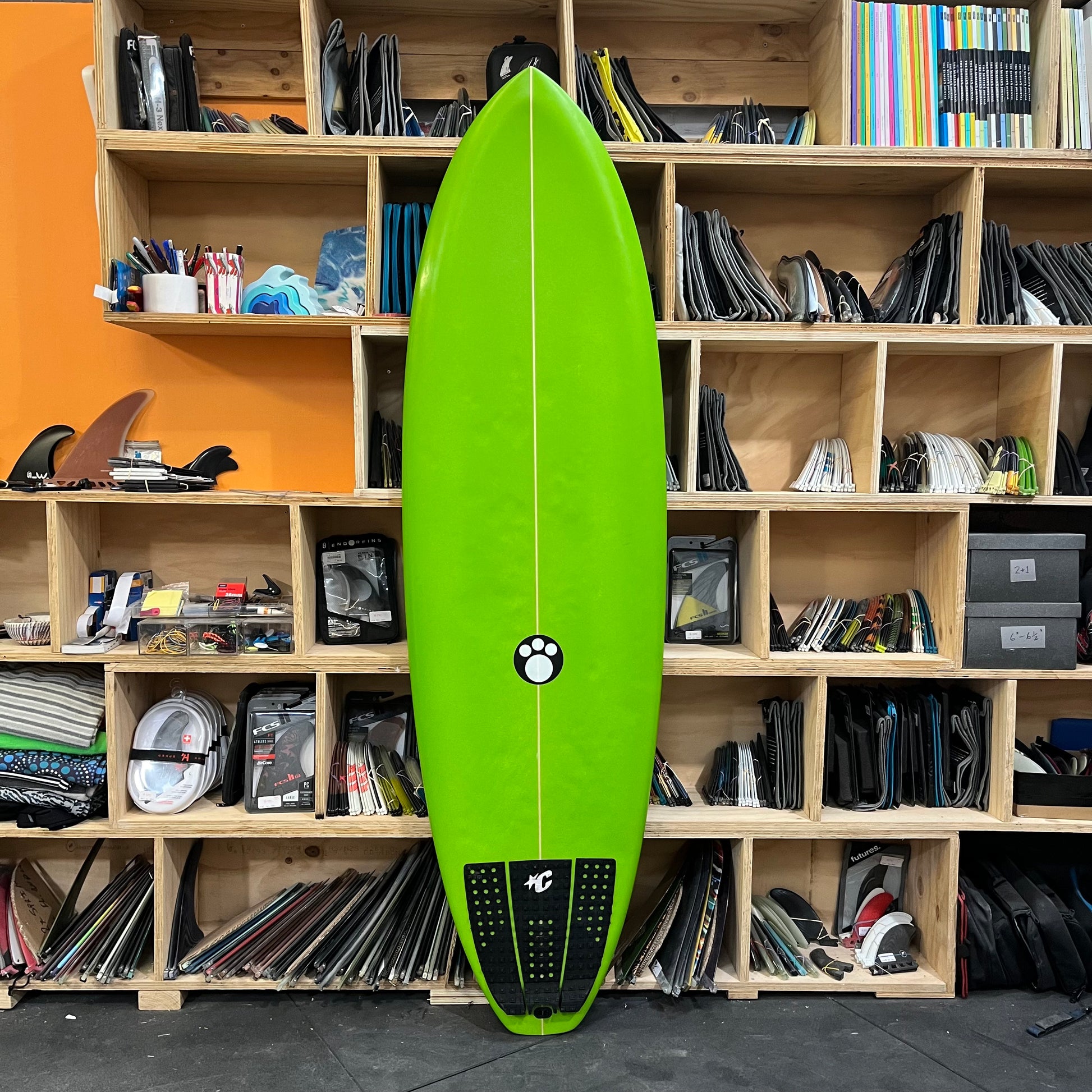 Maurice Cole RV Hybrid 6'6" secondhand surfboard top view