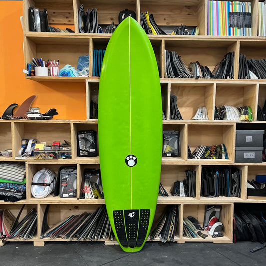 Maurice Cole RV Hybrid 6'6" secondhand surfboard top view