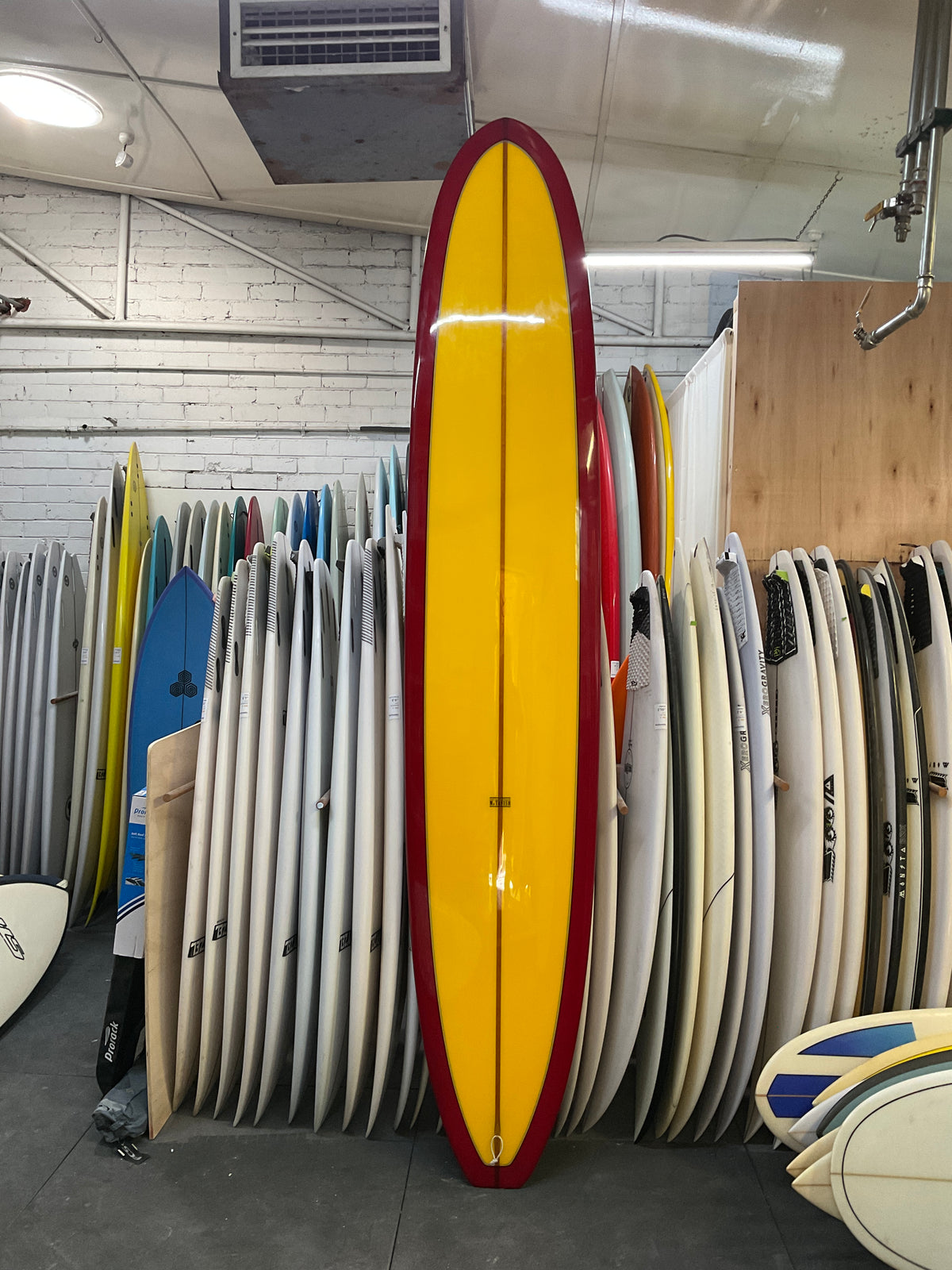 McTavish Noosa '66 10'10" secondhand surfboards top view