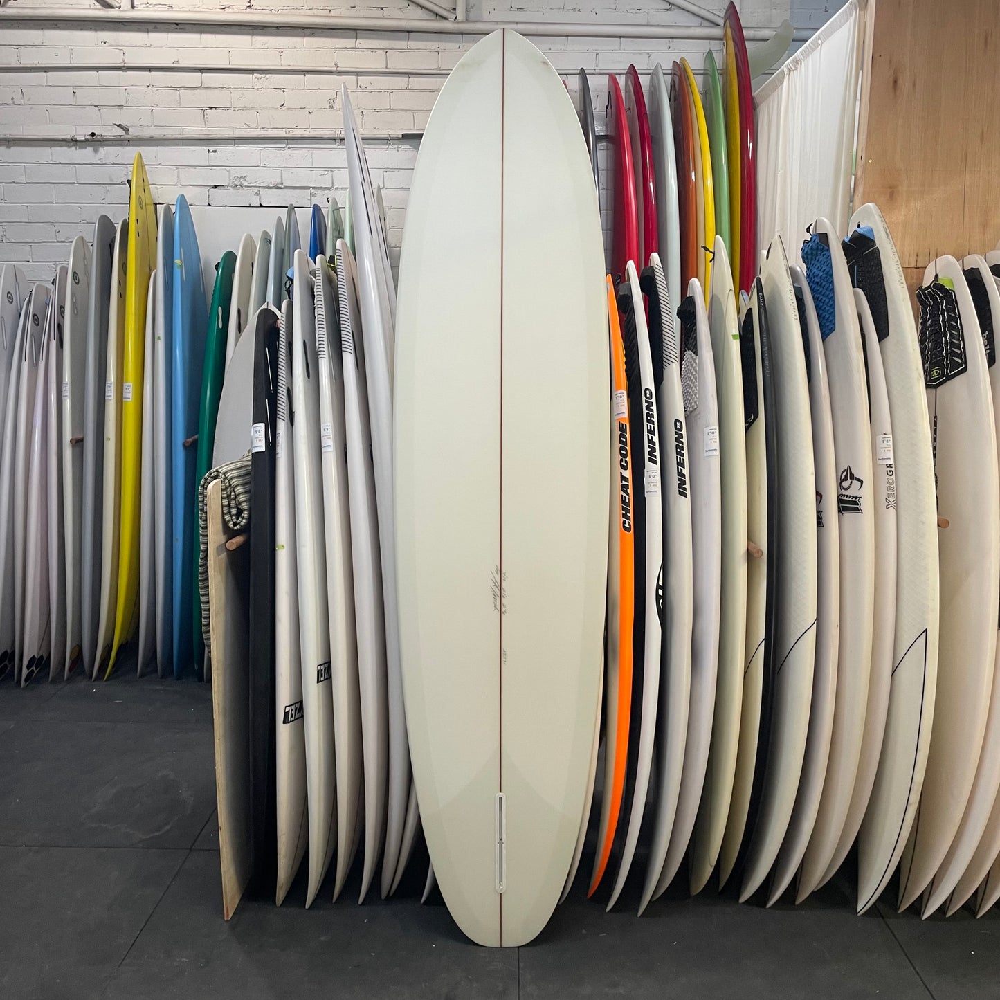 Mctavish Rincon 7'10" secondhand surfboard bottom view