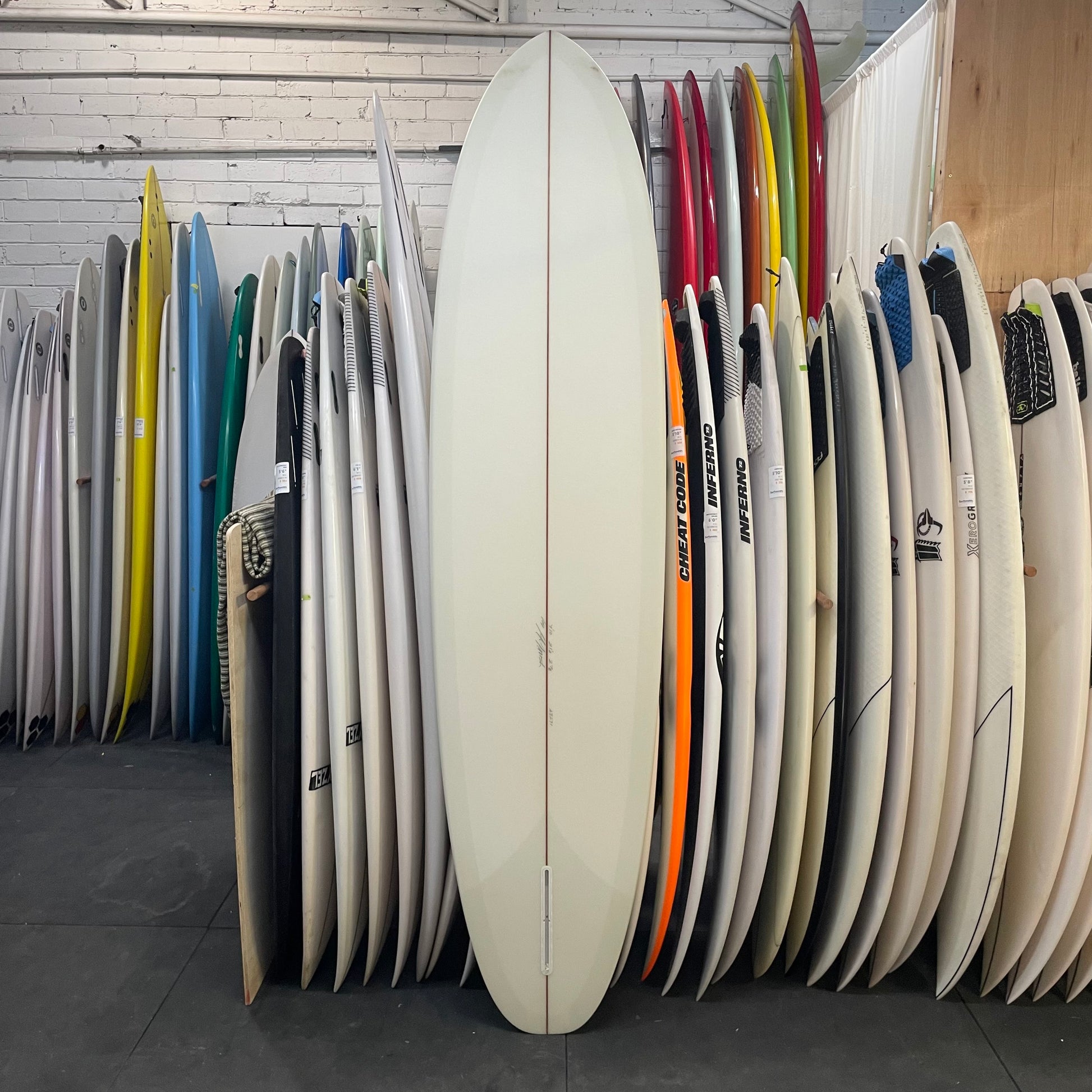 Mctavish Rincon 7'10" secondhand surfboard bottom view