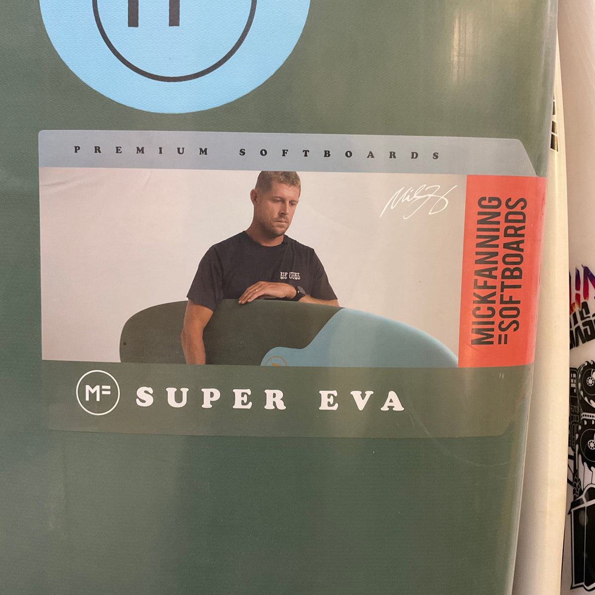 MF The Beastie 2.0 Super EVA 6'6" secondhand surfboards construction close-up