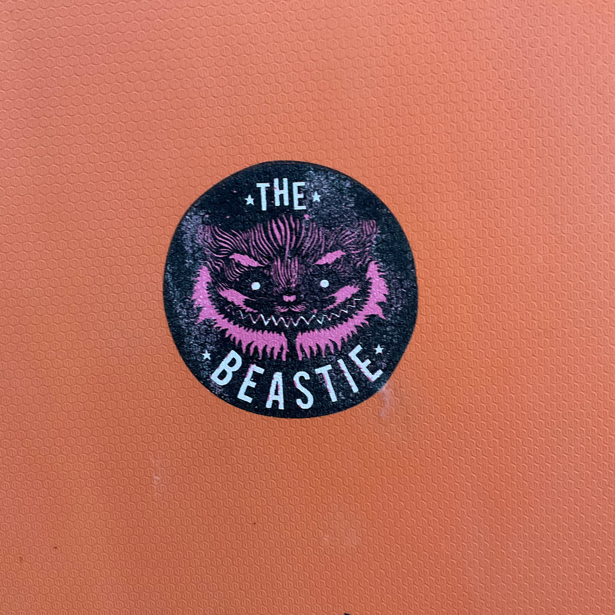 MF The Beastie 2.0 Super EVA 6'6" secondhand surfboards model logo close-up