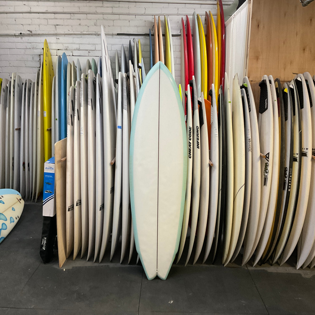 MOTE Alta 6'4"secondhand surfboards top view