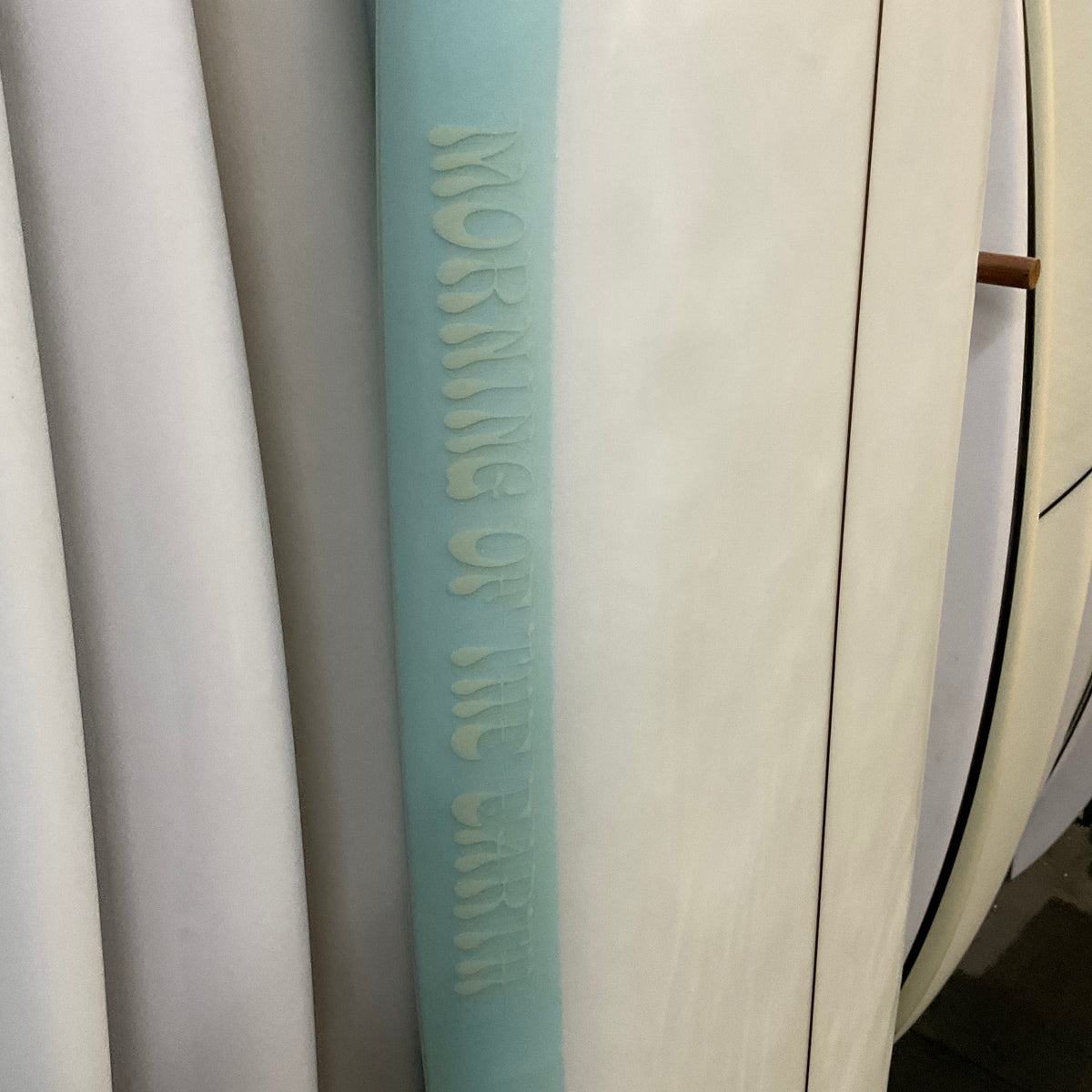 MOTE Alta 6'4"secondhand surfboards brand logo close-up