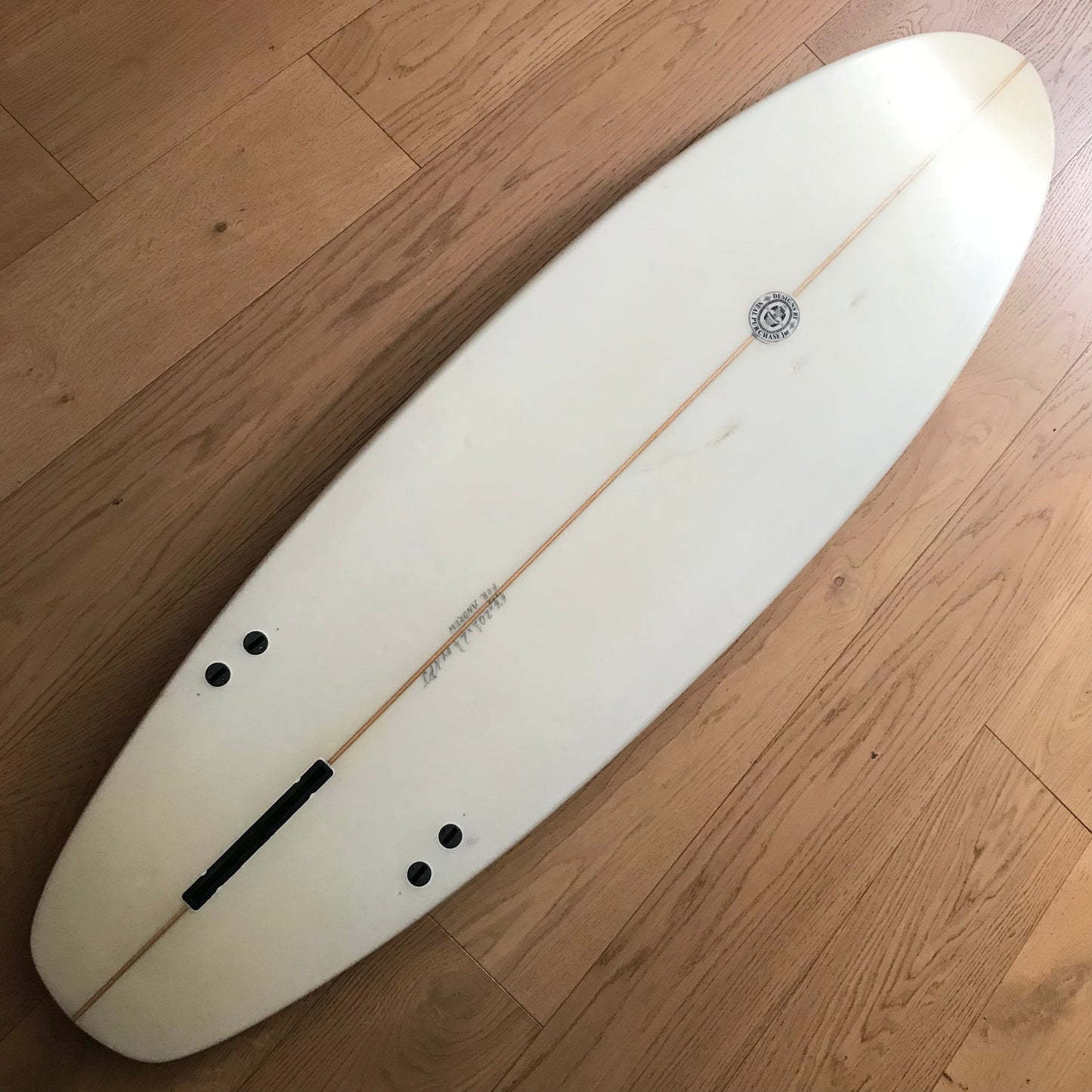 Neal Purchase Junior Snub 6'6" secondhand surfboard bottom view