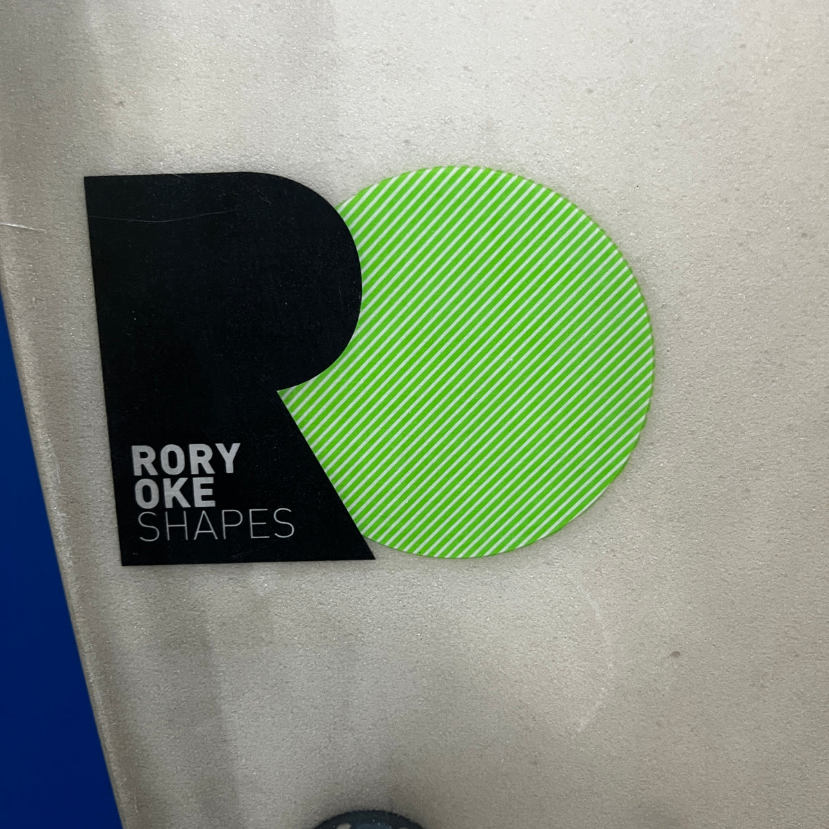 Oke Abalone 5'11" secondhand surfboards construction close-up