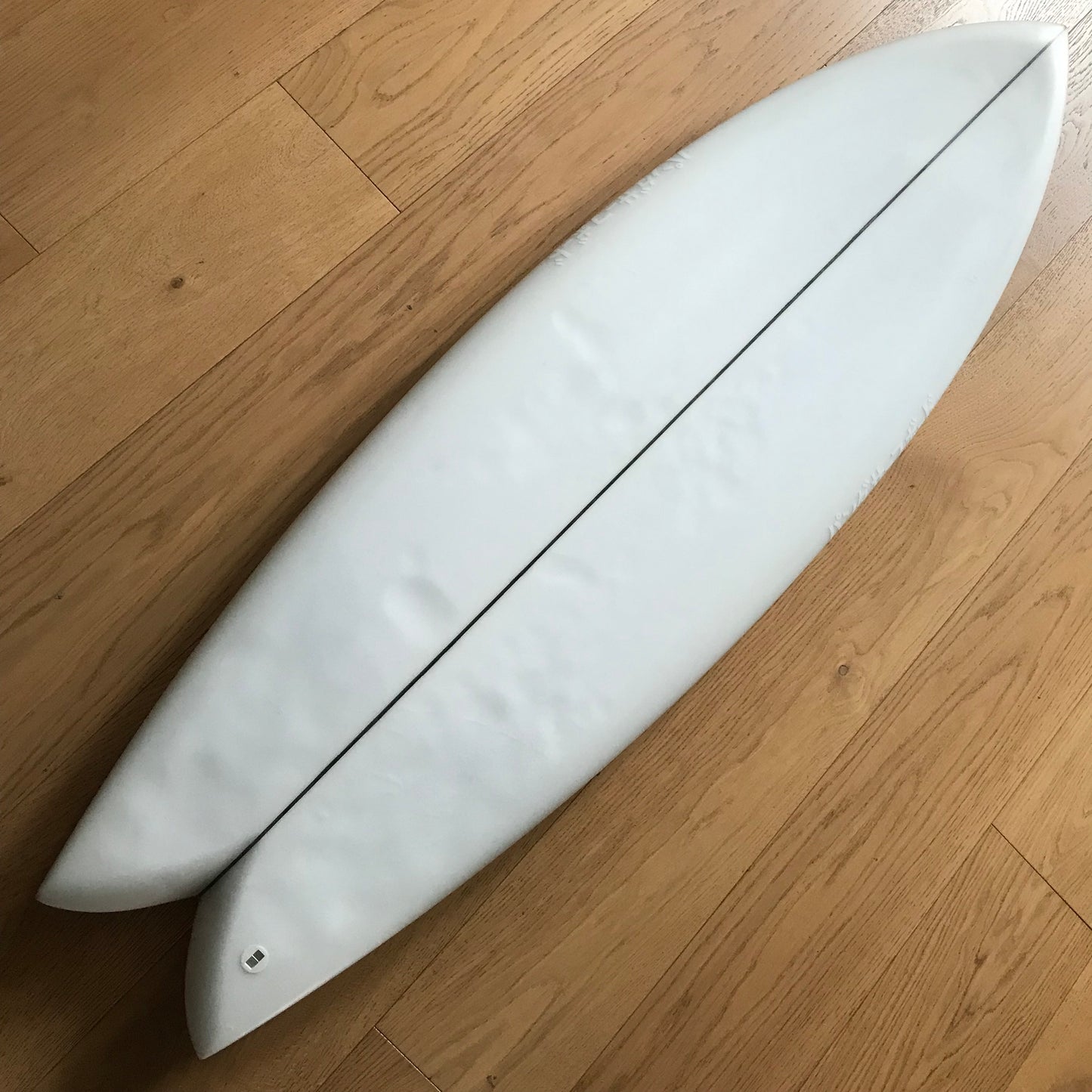Panda Surfboards Rocket Fish Quad 5'8" secondhand surfboard top view