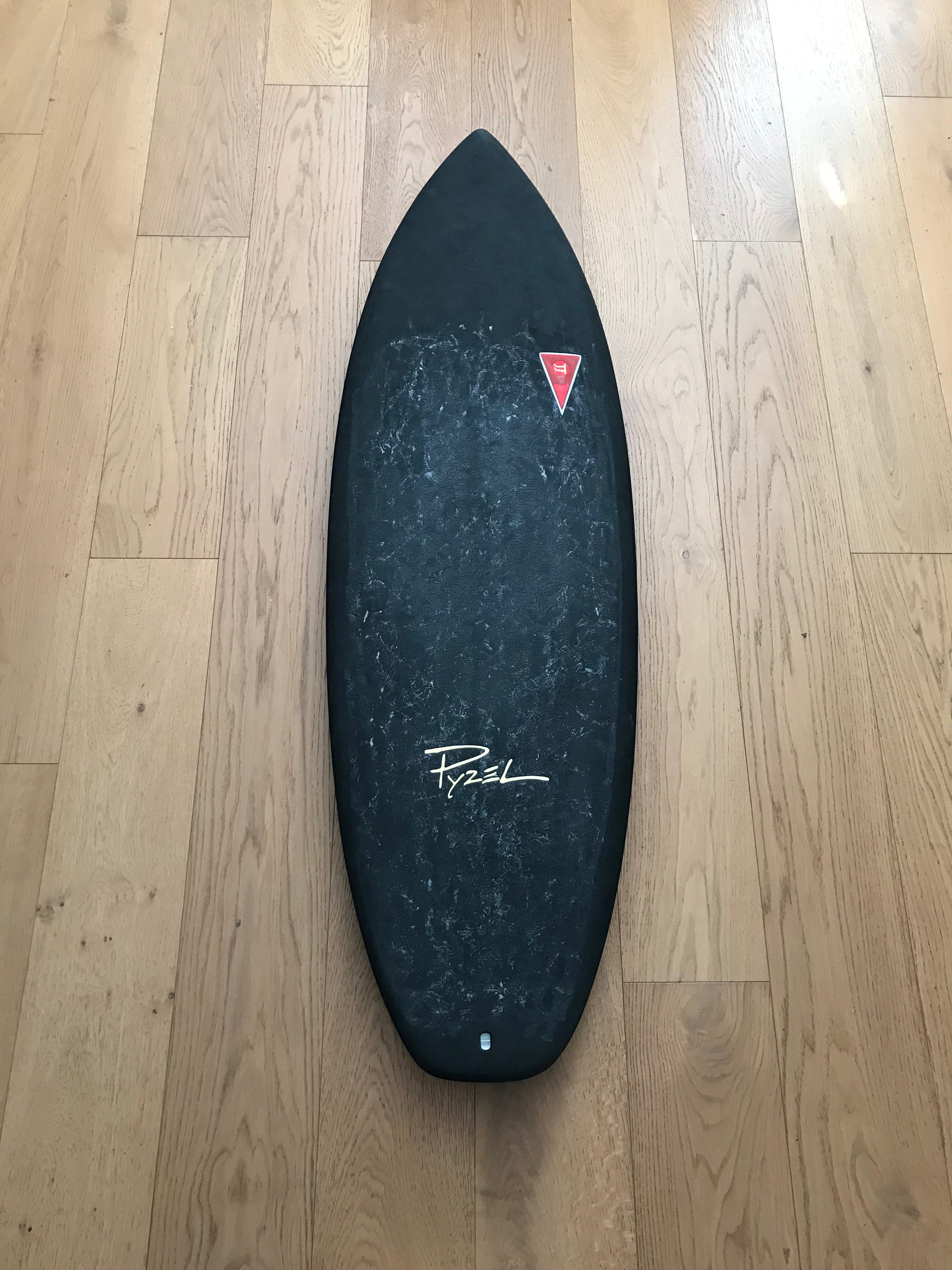 Pyzel JJF Gremlin softboard 5'6" secondhand surfboard top view