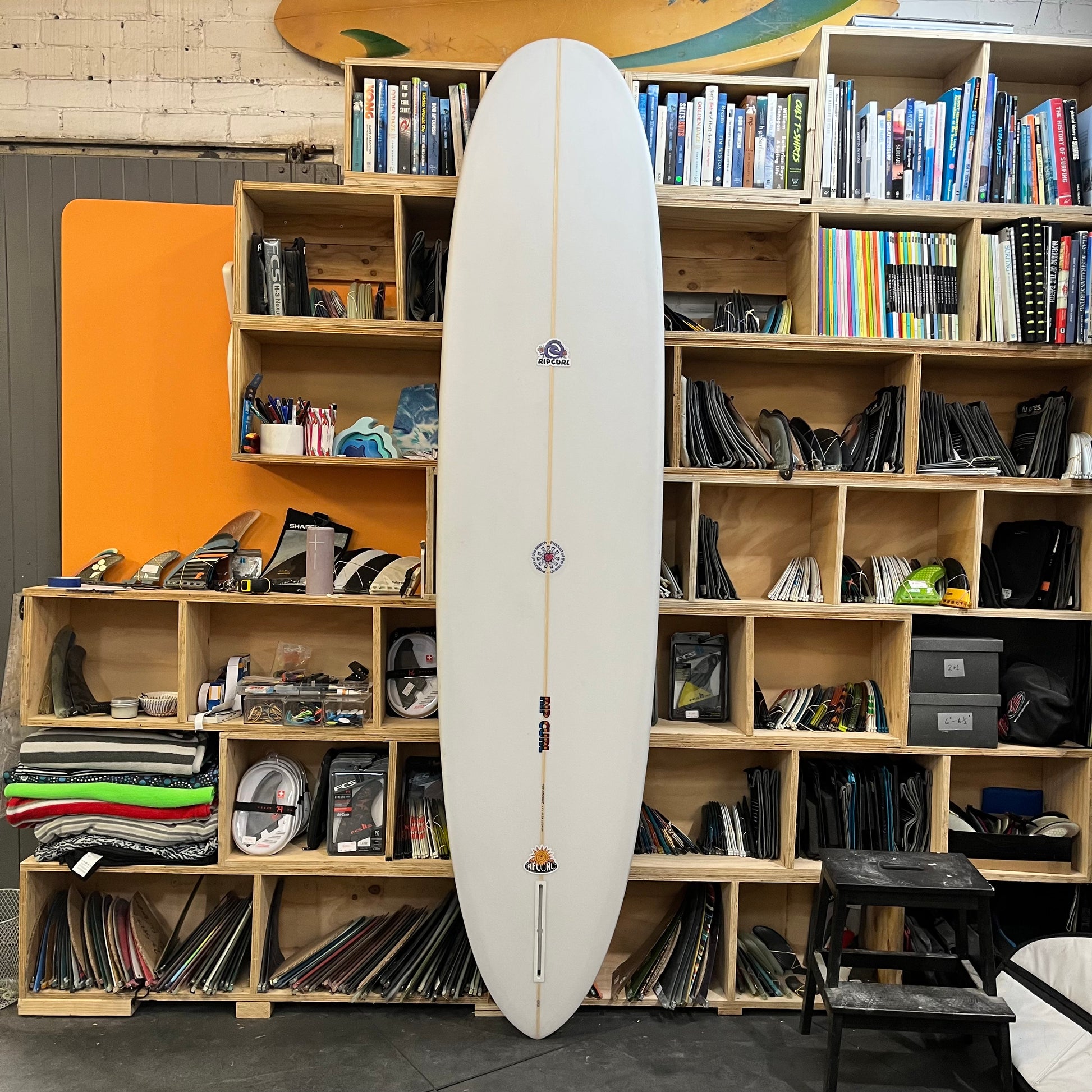 Rip Curl The Cruiser 8'6" secondhand surfboard bottom view