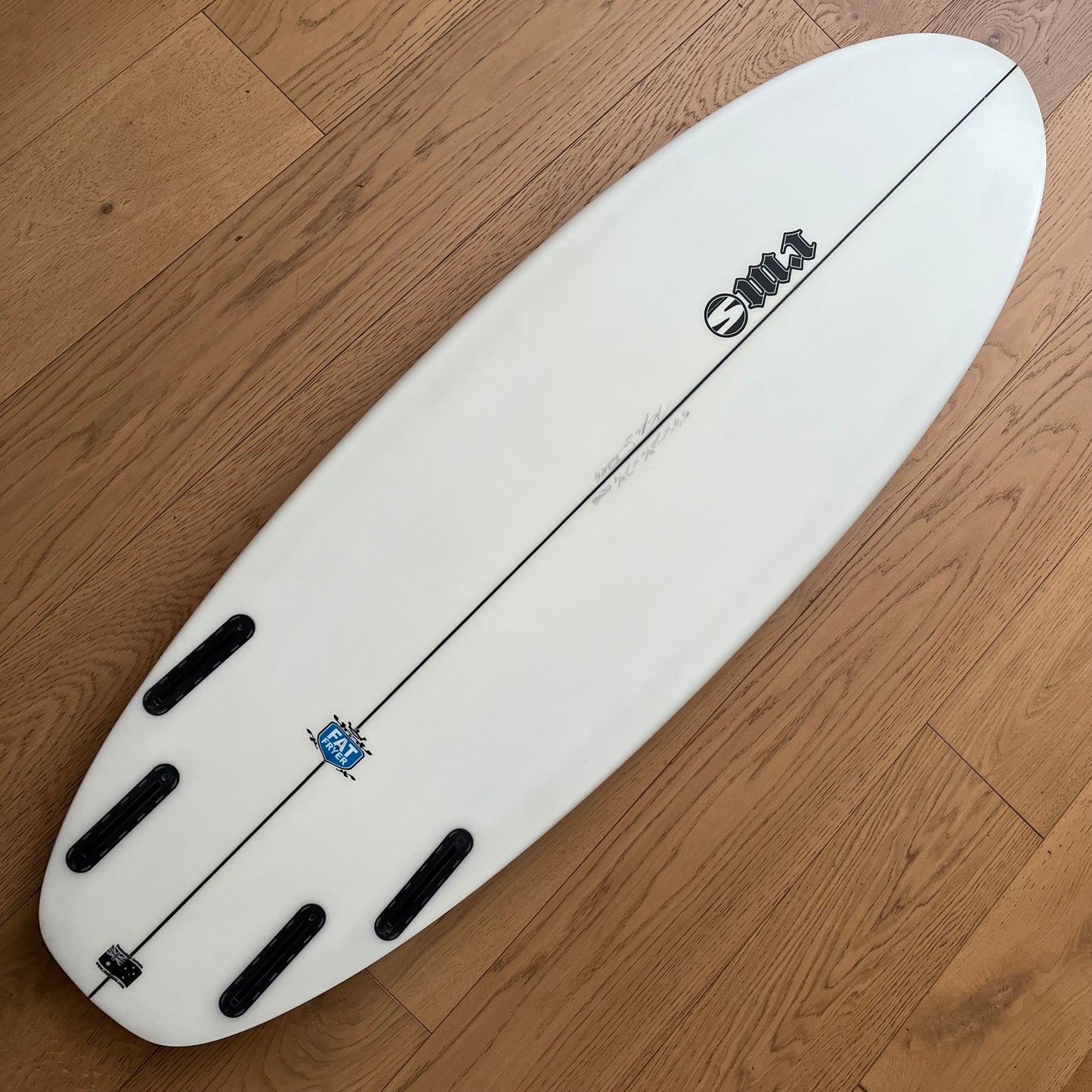 Rms Fat Fryer 5'9" secondhand surfboard bottom view