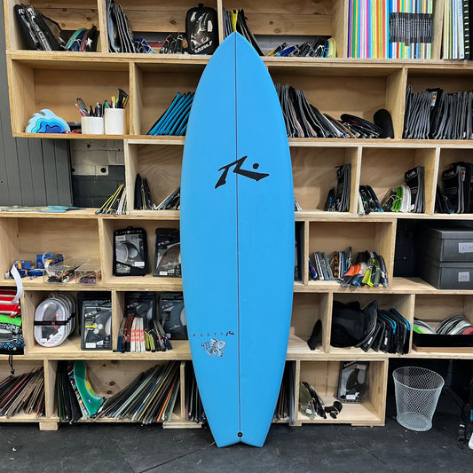 Rusty 421 Fish 6'5" secondhand surfboard top view
