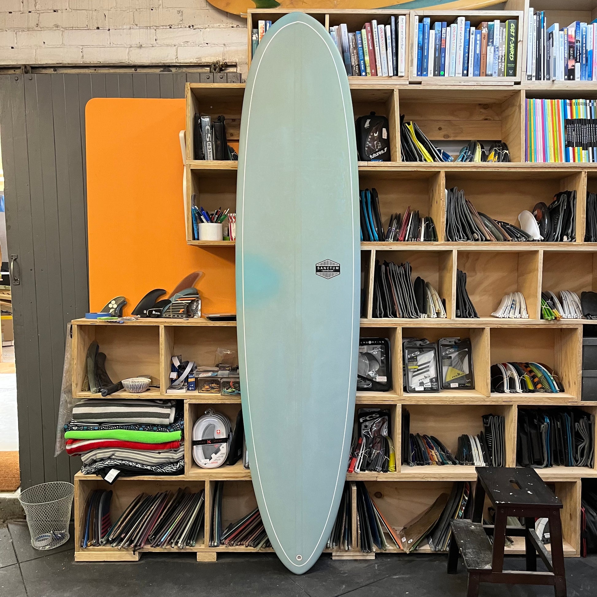 Sanctum Surfboards Magic Carpet 8'2" secondhand surfboard top view