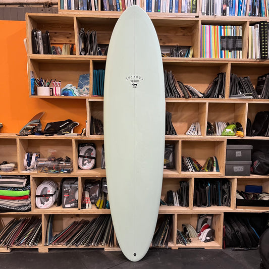 Skindog Ova 7'6" secondhand surfboard top view