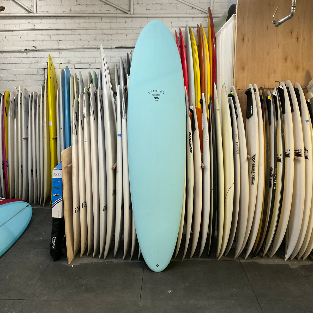 Skindog Surfboards The Ova 8’0” secondhand surfboards top view