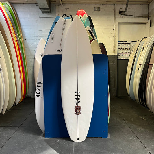 Stacey Master Killer 6'11" secondhand surfboard top view