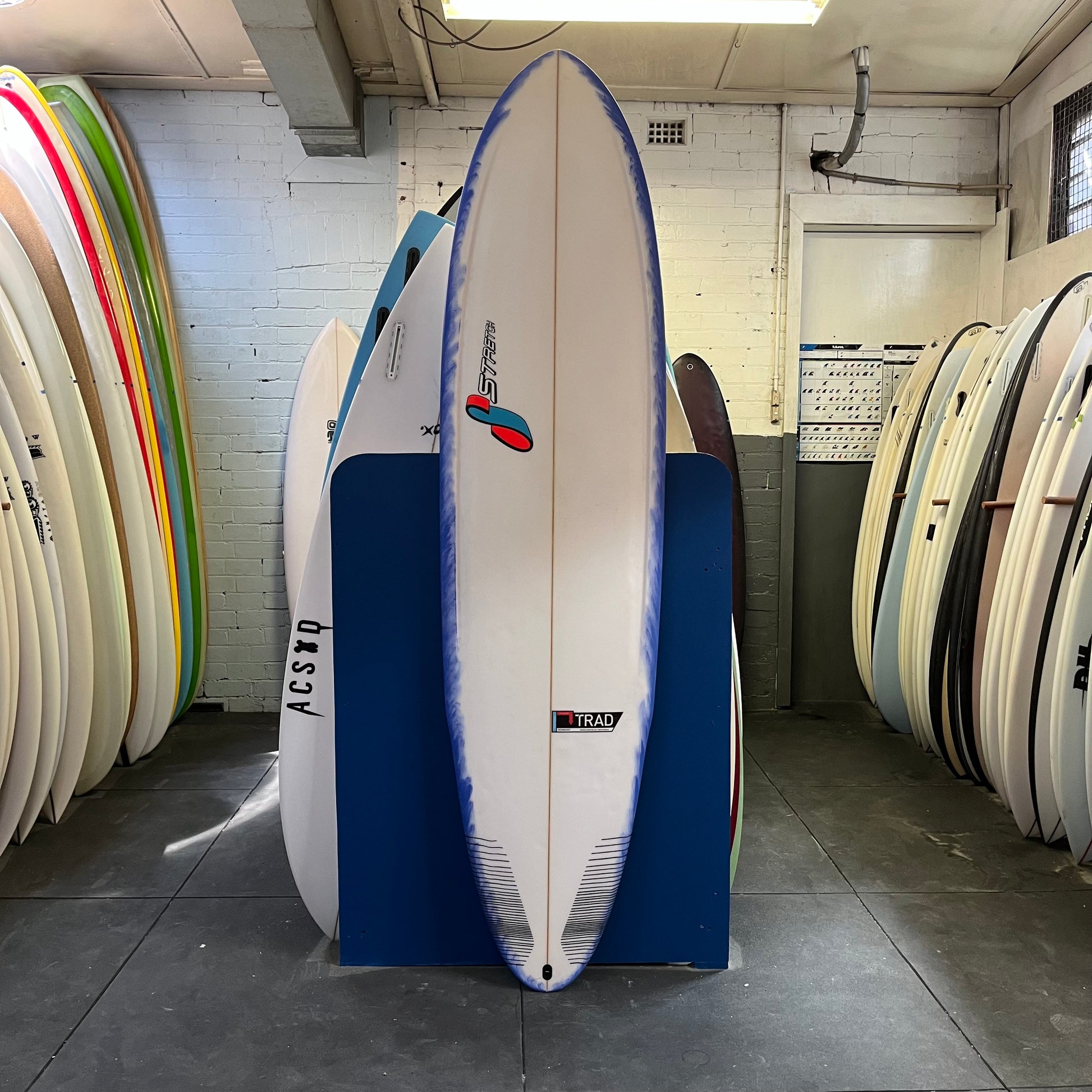 Stretch IT 7'4" secondhand surfboard top view