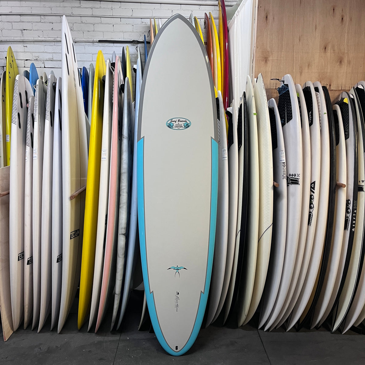 Takayama Egg Tuflite Pro 7'2" secondhand surfboard top view