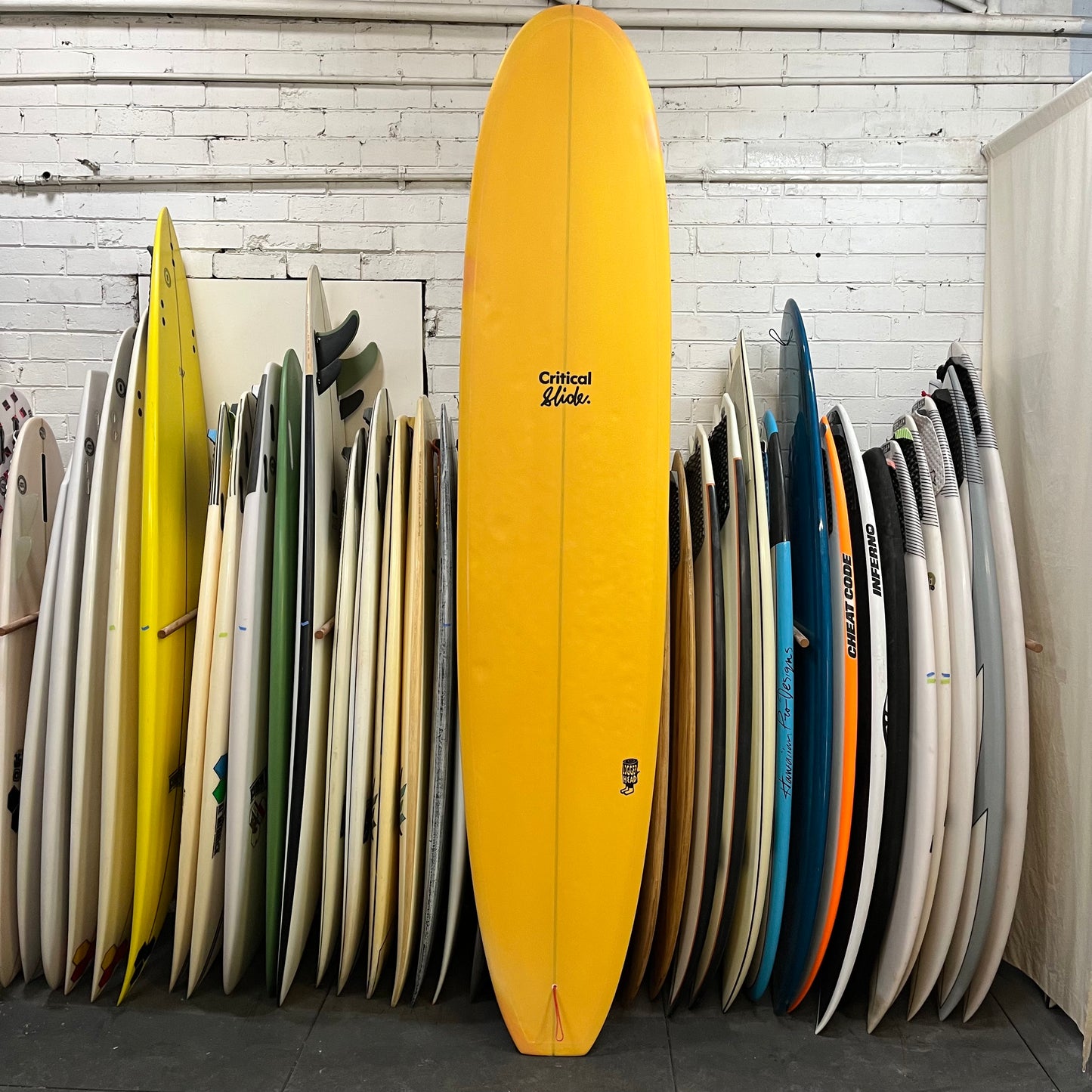 Critical Slide Surfboards Loggerhead 9'2" secondhand surfboard top view