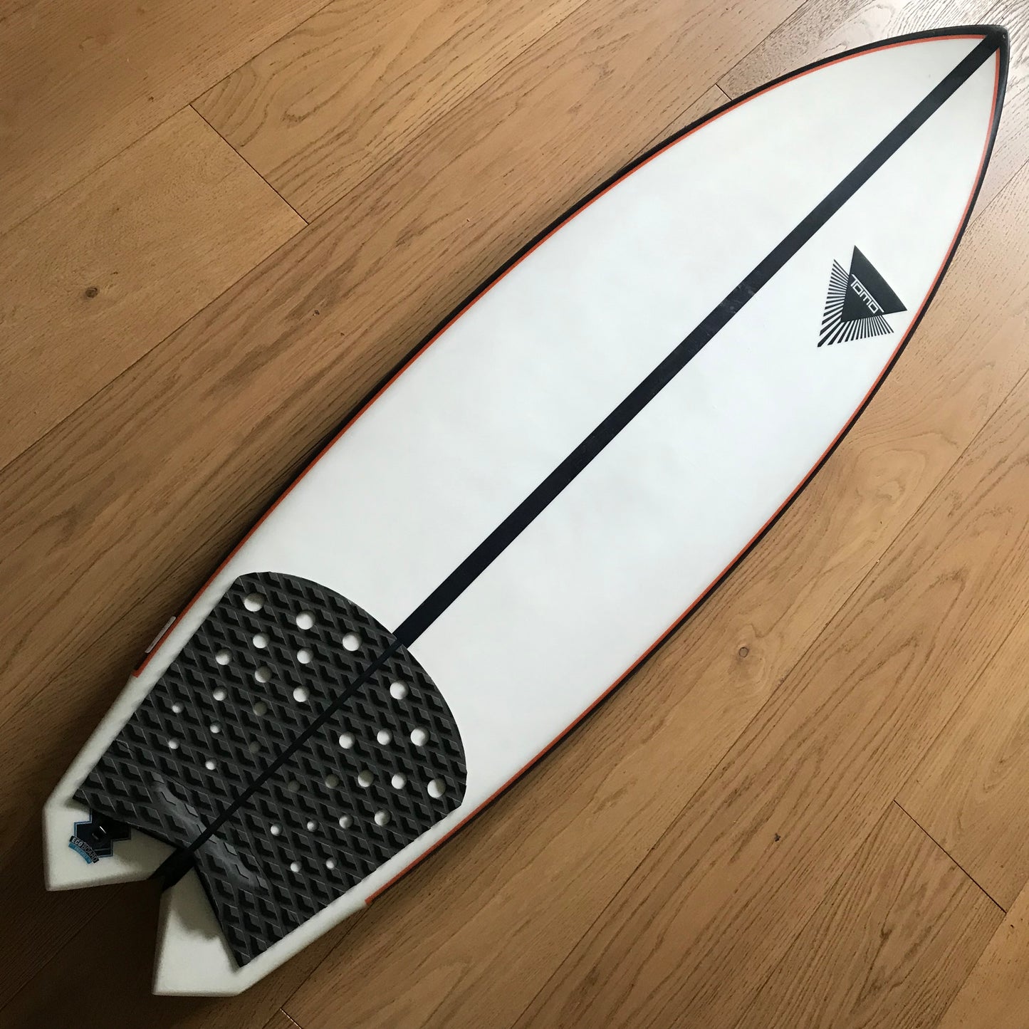 Tomo El Tomo Fish 5'9" secondhand surfboard top view