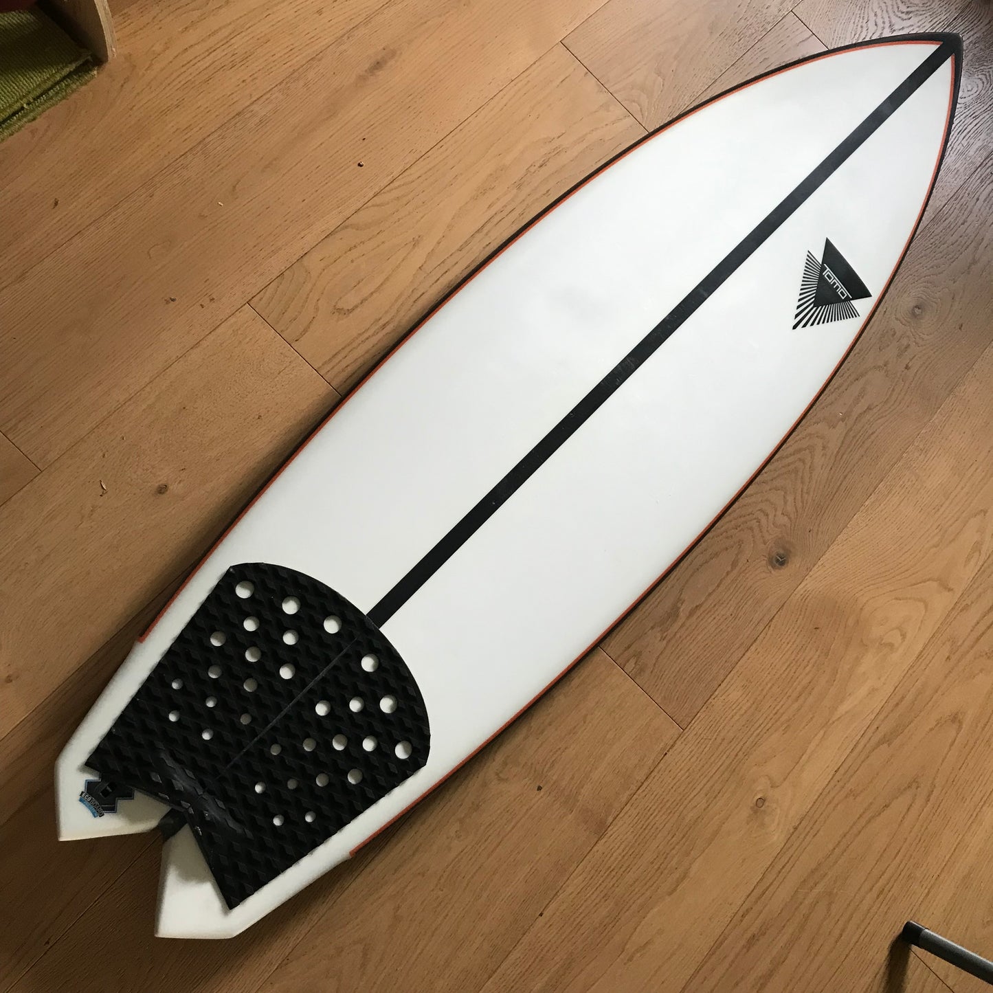 Tomo El Tomo Fish 6'0" secondhand surfboard top view