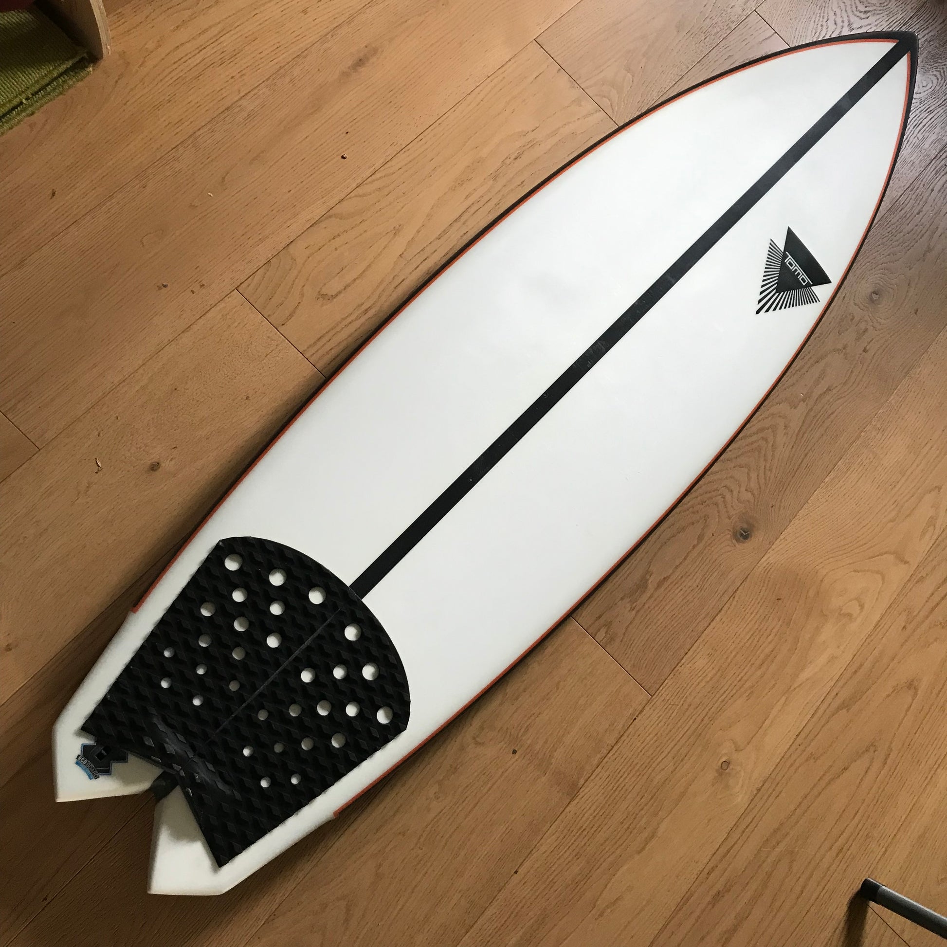 Tomo El Tomo Fish 6'0" secondhand surfboard top view