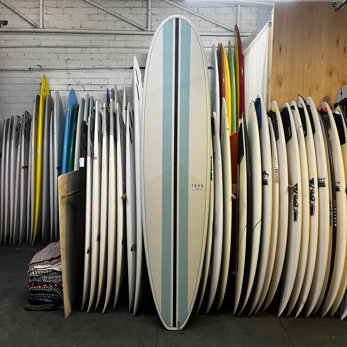Torq mini mal 8'0" secondhand surfboards top view