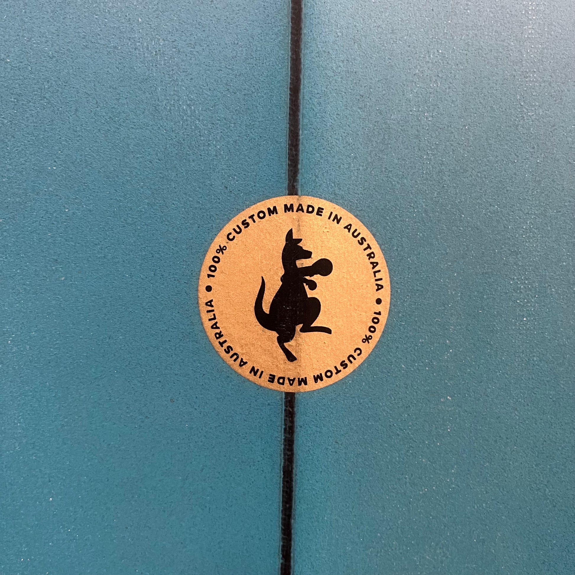 Yugen Buri 5'8" secondhand surfboard Australia label