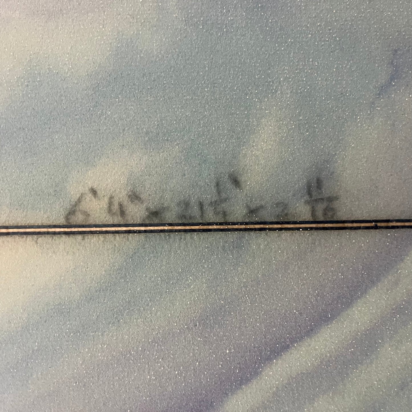 Zak Venus Fly Trap 6'4" secondhand surfboard dimensions close-up